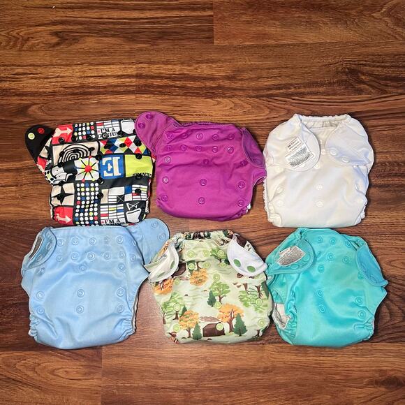 BumGenius AIO Cloth Diaper Bundle Includes 6 - Picture 1 of 10